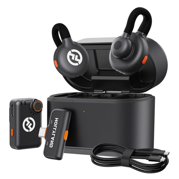 Hollyland Lark M2S Microfono Wireless Combo (Camera RX+USB-C RX+ Cavo Lightning) Hollyland Lark M2S Microfono Wireless Combo (Camera RX+USB-C RX+ Cavo Lightning)